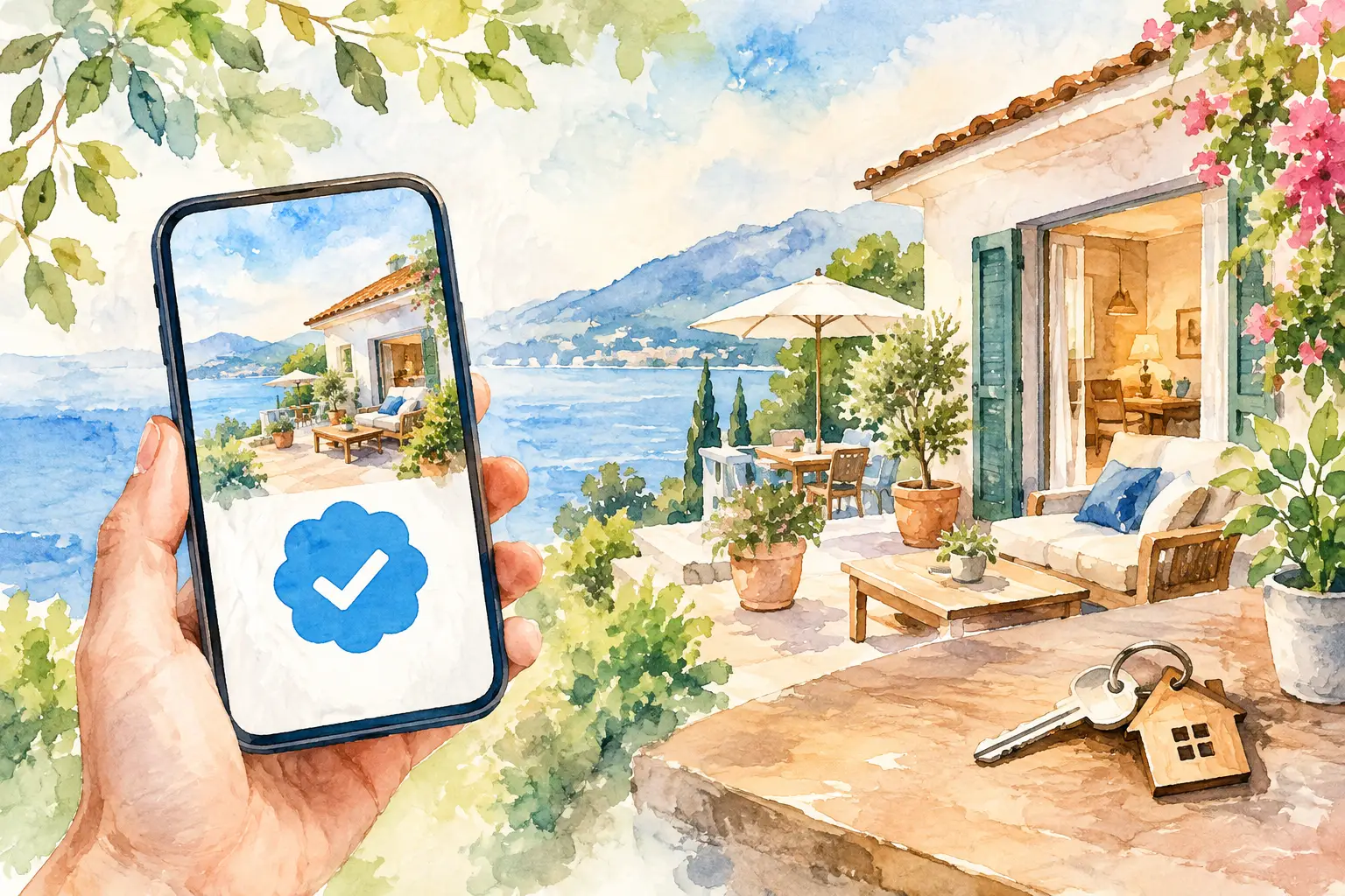 كيف يمكنني التعرف على أماكن تأجير العطلات المعتمدة؟